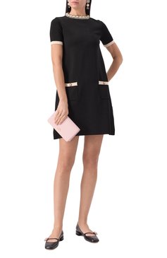 Женская сумка vlogo signature mini VALENTINO светло-розового цвета, арт. 6W2P0AK8/SNP | Фото 7 (Размер: mini; Материал сплава: Проставлено; Материал: Натуральная кожа; Драгоценные камни: Проставлено)