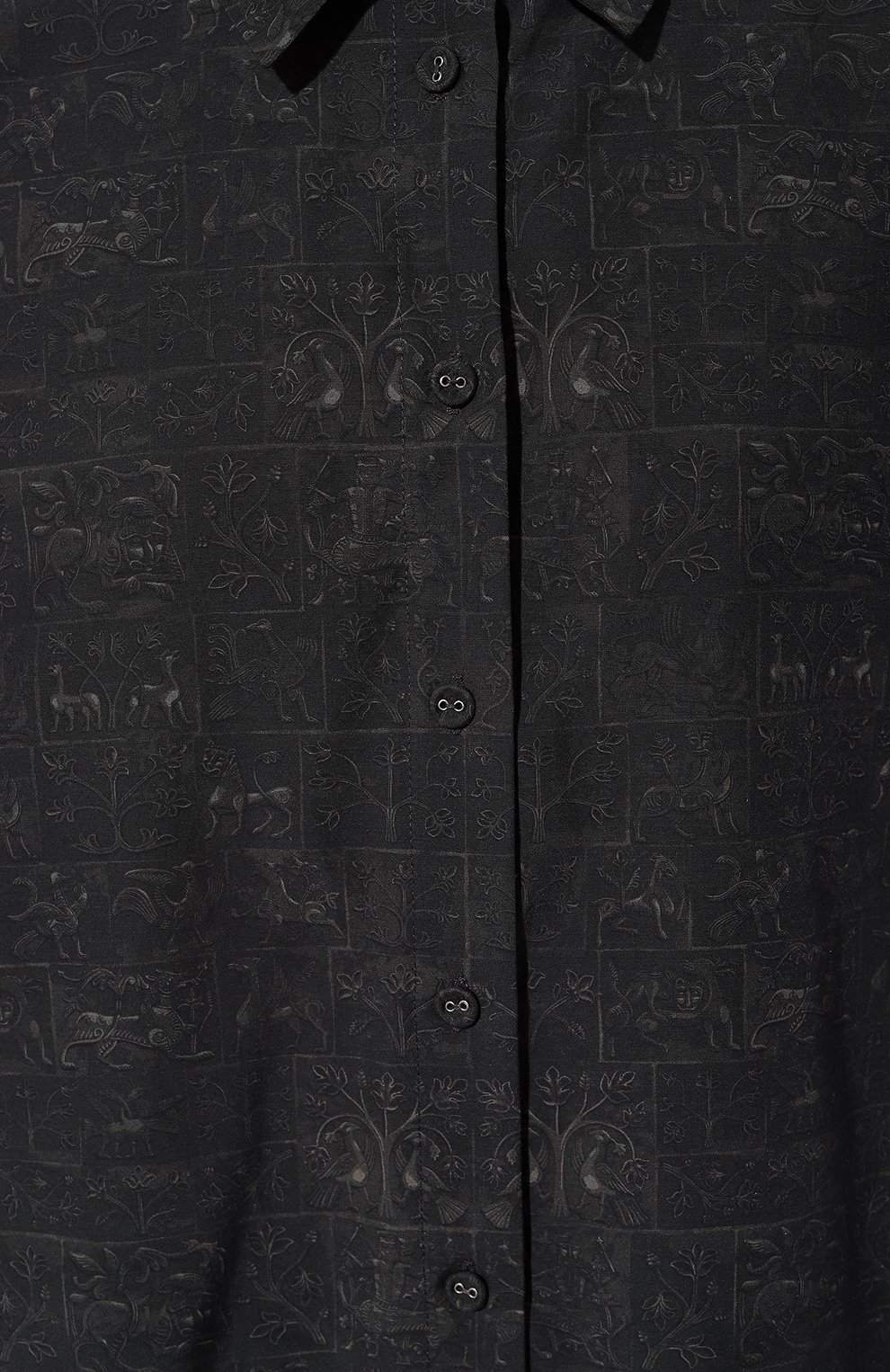 Рубашка из хлопка и шелка AKHMADULLINA, арт. 1225.2BL829/C705, фото 5