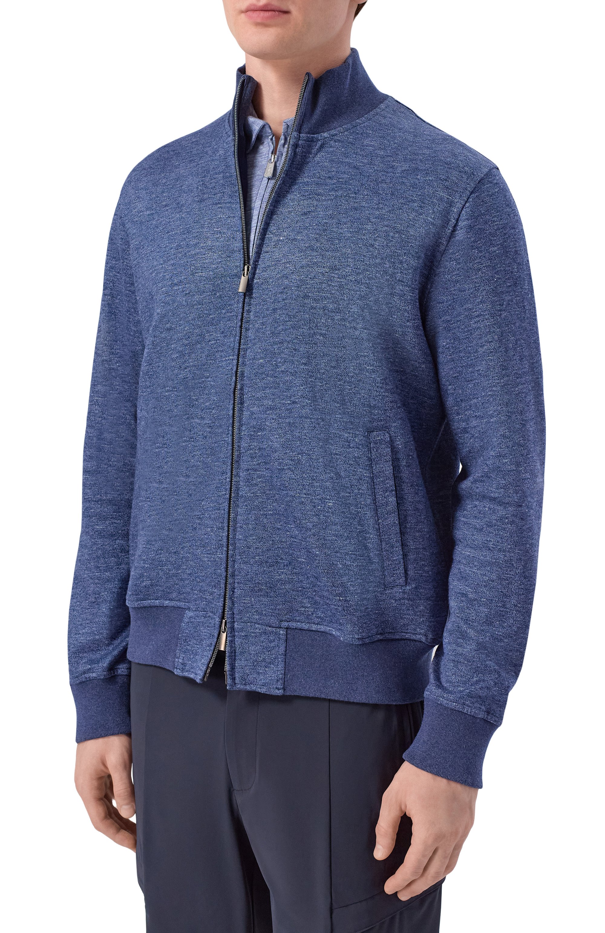 Толстовка изо льна и хлопка ANDREA CAMPAGNA, арт. 20M466.ZQ00.CAMP., фото 3