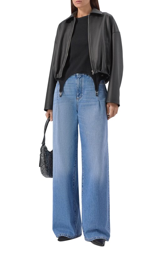 Кожаная куртка Maslov MZS03 Чёрный  MZS03 Фото 2