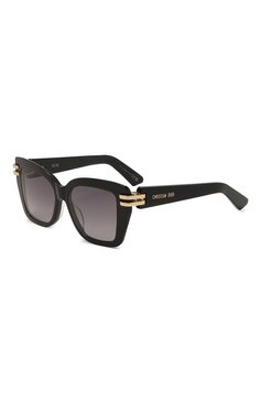 Женские солнцезащитные очки DIOR EYEWEAR черного цвета, арт. CDI0R S1I 10A1 | Фото 1 (Региональные ограничения белый список (Axapta Mercury): Не проставлено; Нос: Не проставлено; Материал: Пластик; Тип очков: С/з; Очки форма: Квадратные; Оптика Гендер: оптика-женское)