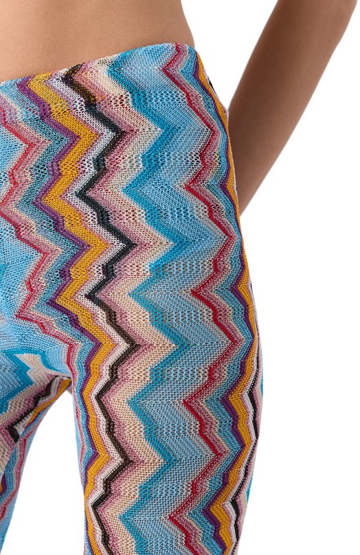 Брюки из вискозы Missoni MC23SI01/BC005J Разноцветный  MC23SI01/BC005J Фото 5