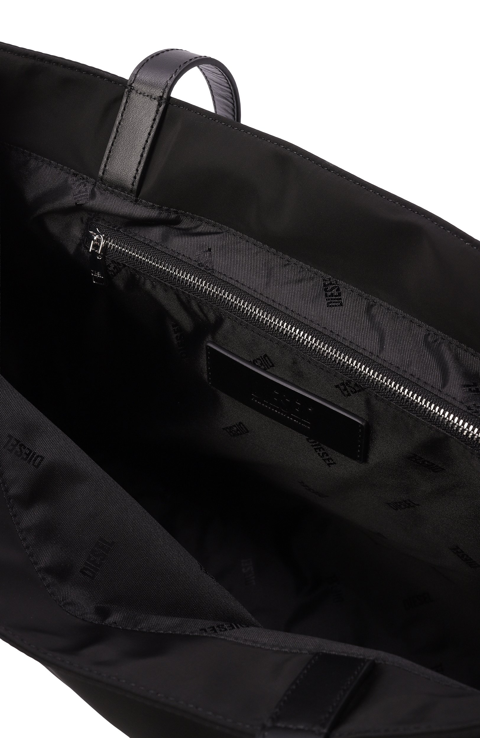 Сумка-тоут 1dr DIESEL черного цвета по цене 29950 руб., арт. X10727/P9037, фото 5 Сумка-тоут 1dr DIESEL, арт. X10727/P9037, фото 5