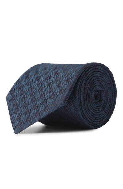 Мужской шелковый галстук CANALI, арт. 18/HJ04648
