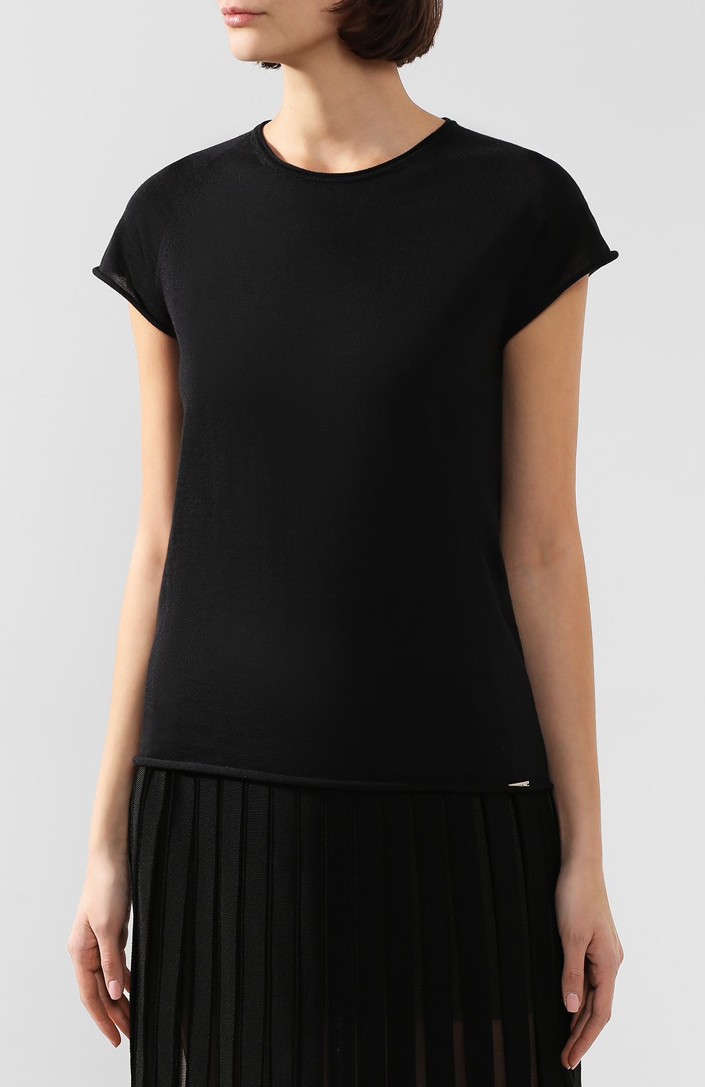 Топ из кашемира и шелка KITON, арт. D48705013, фото 3