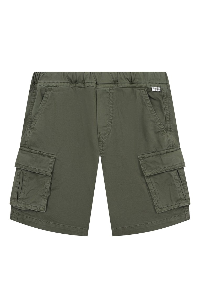 Хлопковые шорты-карго IL GUFO, арт. P25PB189C6074/5A-8A, фото 1