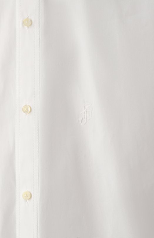 Хлопковая рубашка Jil Sander J24DL0113/J45001 Белый  J24DL0113/J45001 Фото 6