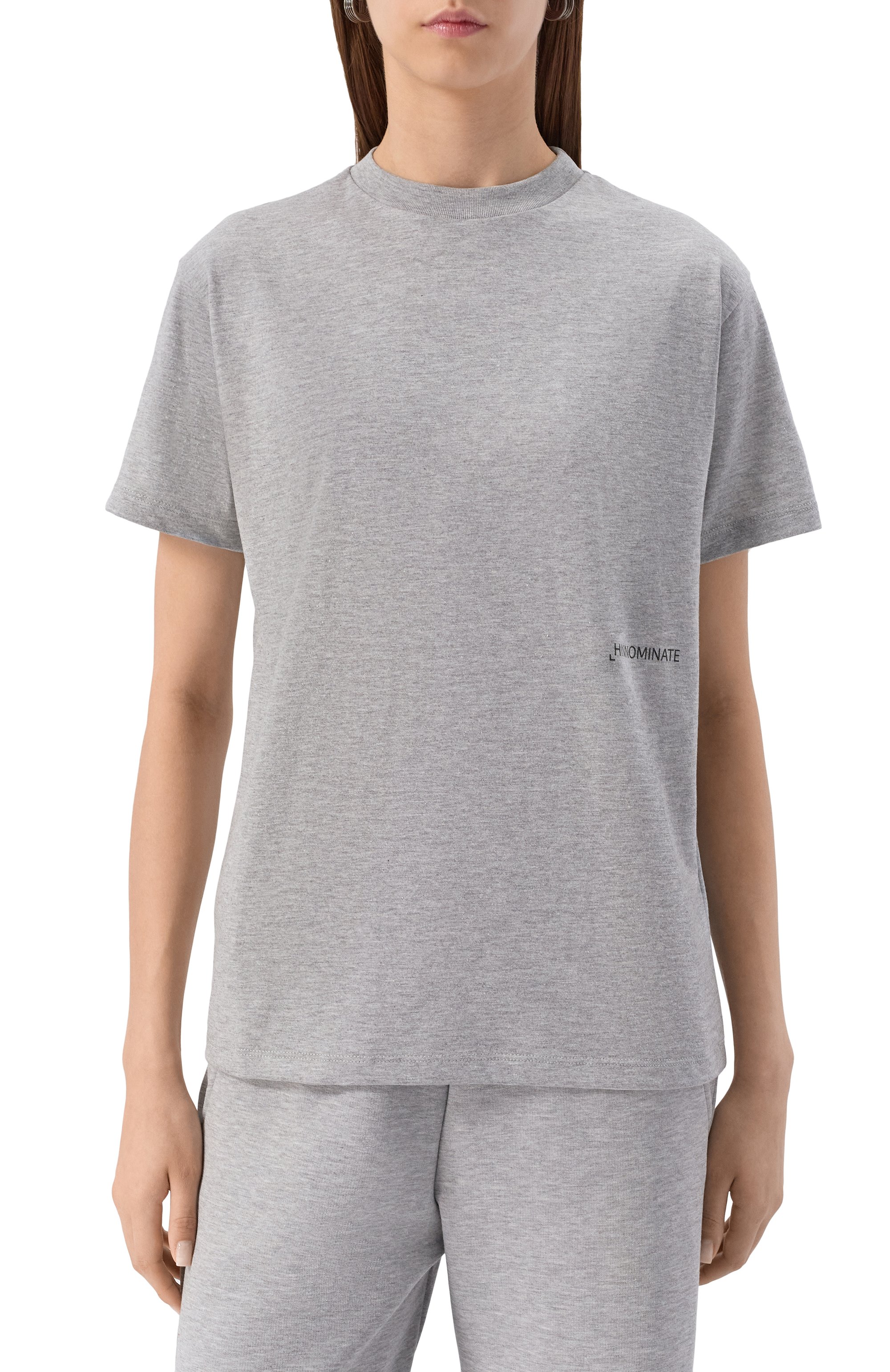 Хлопковая футболка HINNOMINATE, арт. HMABW01940, фото 3