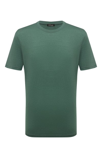 Мужская футболка из шелка и хлопка KITON, арт. UMK0355