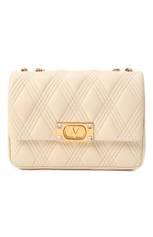 Сумка Quiltie 67 medium Valentino 6W2B0R07/XCA Кремовый 6W2B0R07/XCA