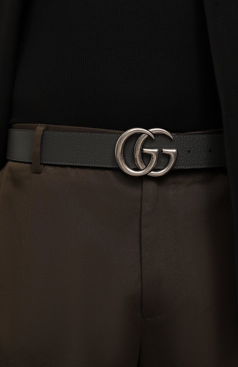 Двусторонний ремень gg marmont GUCCI, арт. 627055/UULBN, фото 3