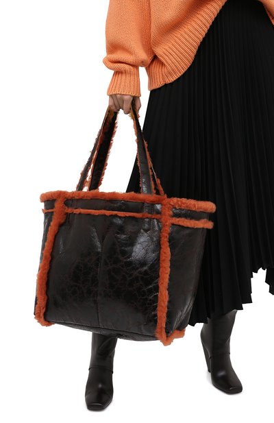 Сумка-шопер DRIES VAN NOTEN, арт. 202-11524-309, фото 5