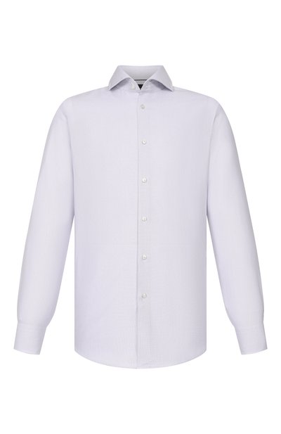 Мужская сорочка из хлопка и лиоцелла BOSS, арт. 50561659