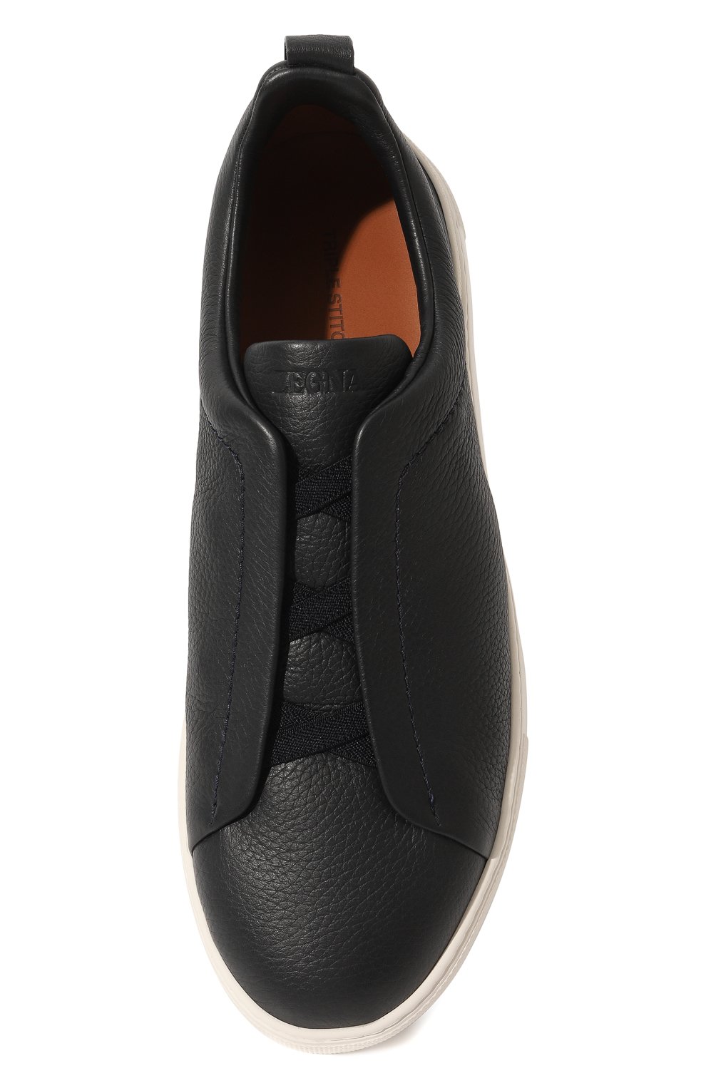 Кожаные кеды triple stitch ZEGNA, арт. S4667Z-LHCVO, фото 6