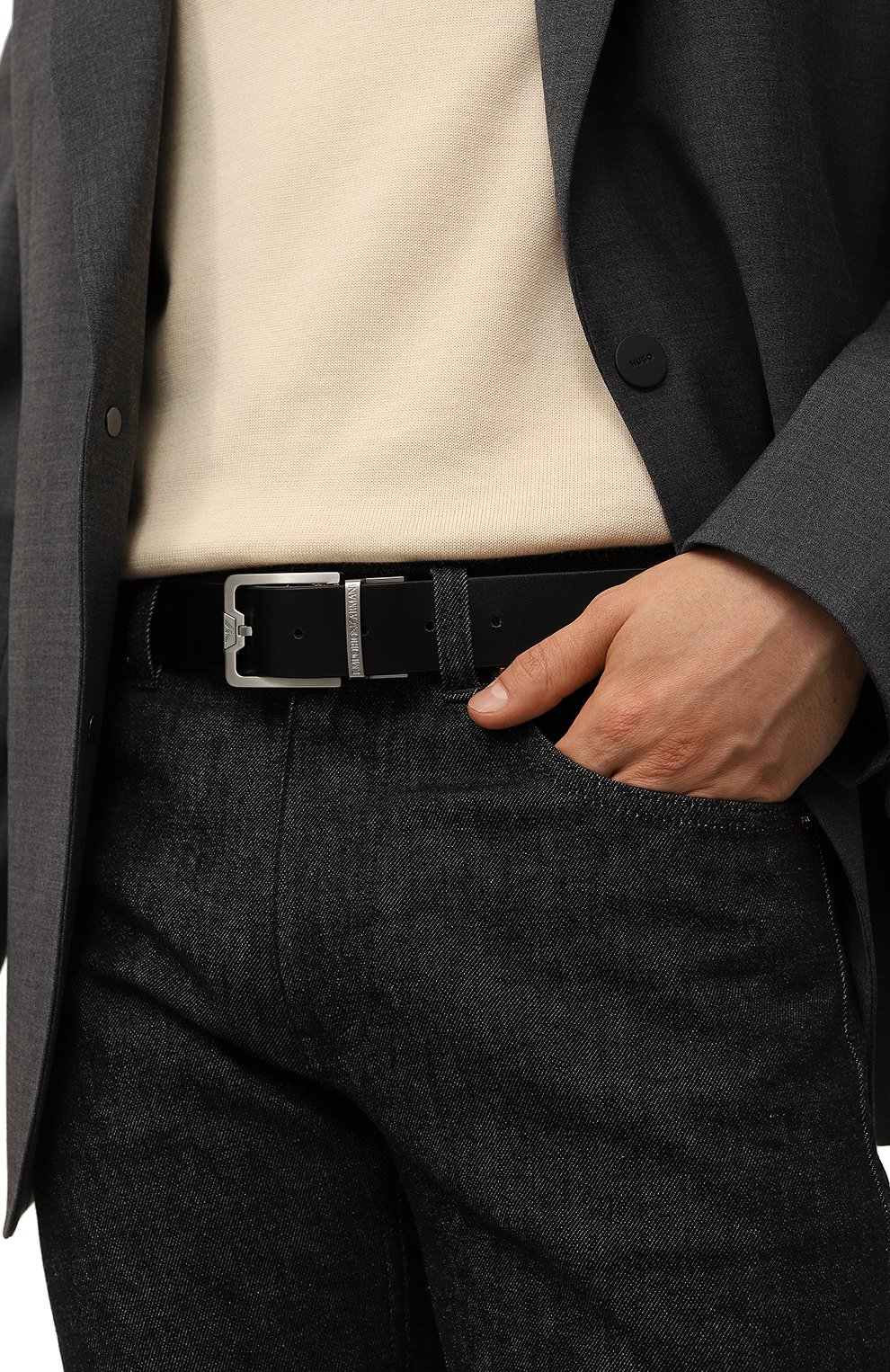 Двусторонний ремень EMPORIO ARMANI, арт. Y4S502/Y221E, фото 3