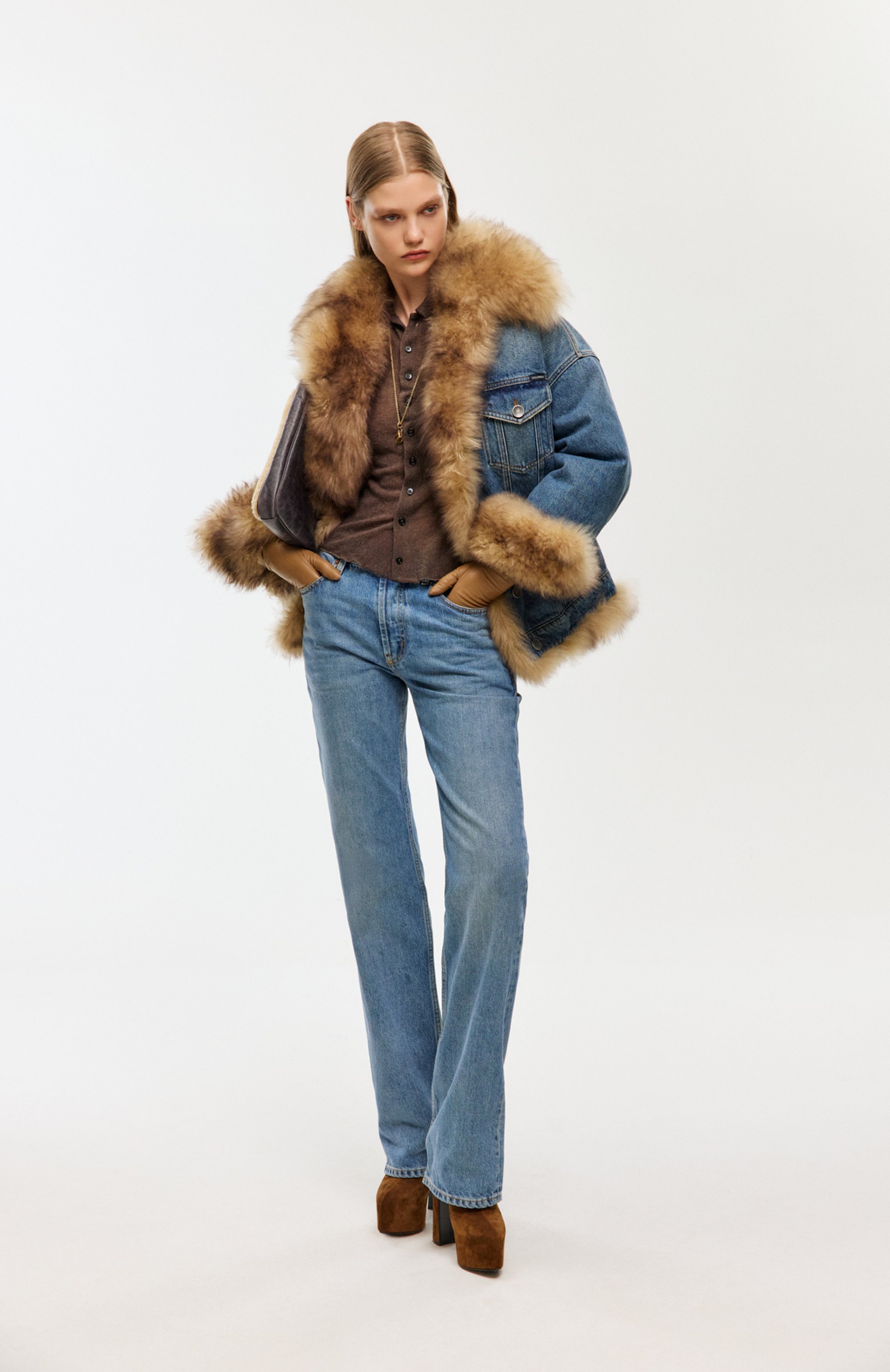 Шерстяная рубашка ANN DEMEULEMEESTER, арт. B0013581/FA619, фото 6