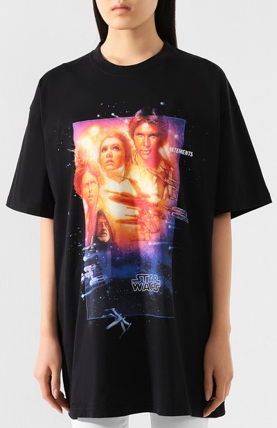 Хлопковая футболка star wars x vetements VETEMENTS, арт. USW21TS007 1600/W, фото 3