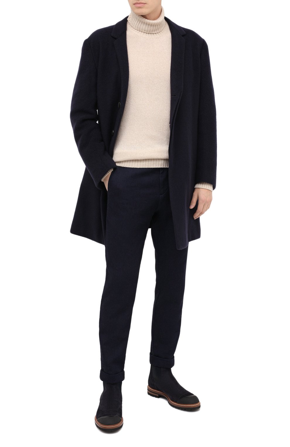 Кашемировое пальто KITON, арт. USP0101K02T15, фото 2