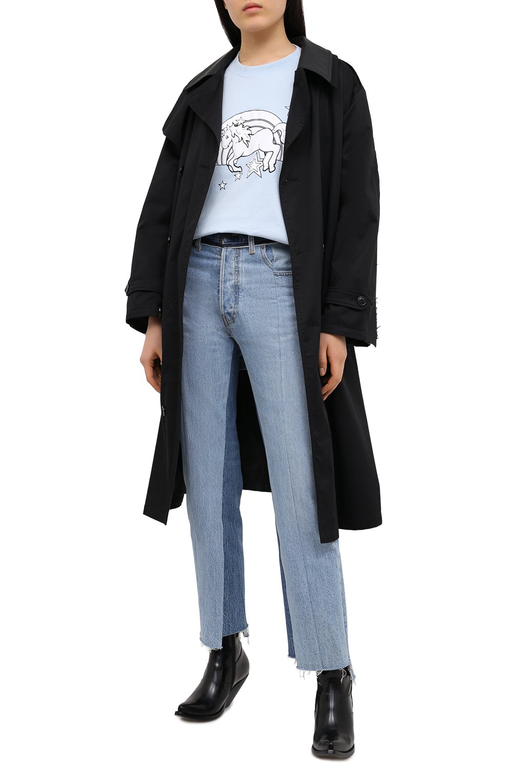 Хлопковая футболка VETEMENTS, арт. UE51TR390X 1600/W, фото 2