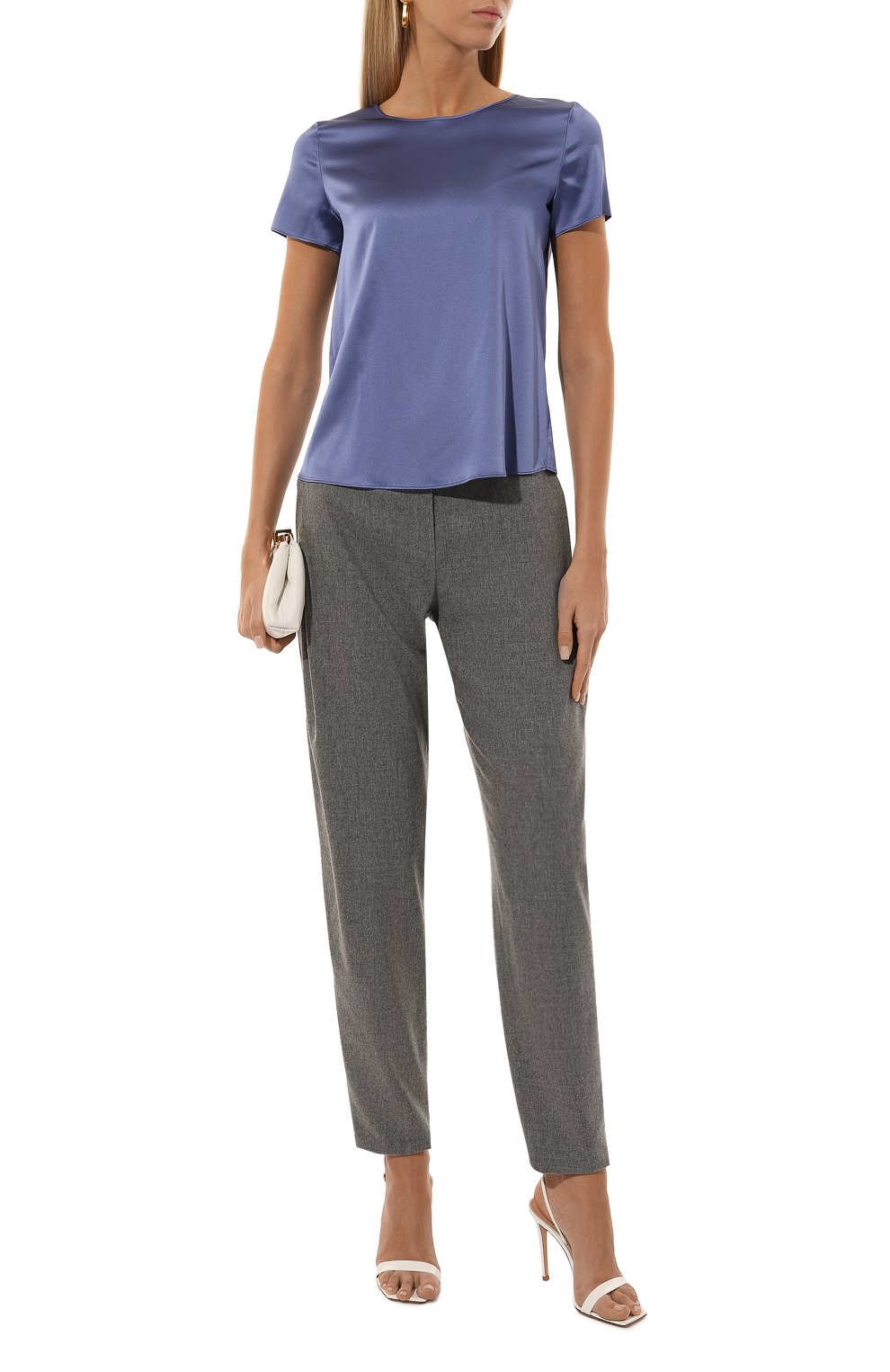 Атласный топ EMPORIO ARMANI, арт. 8N2K15/2NXXZ, фото 2