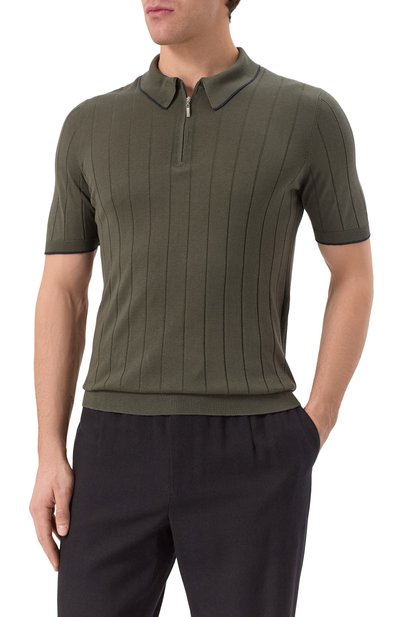 Шелковое поло GRAN SASSO, арт. 43128/23510, фото 3
