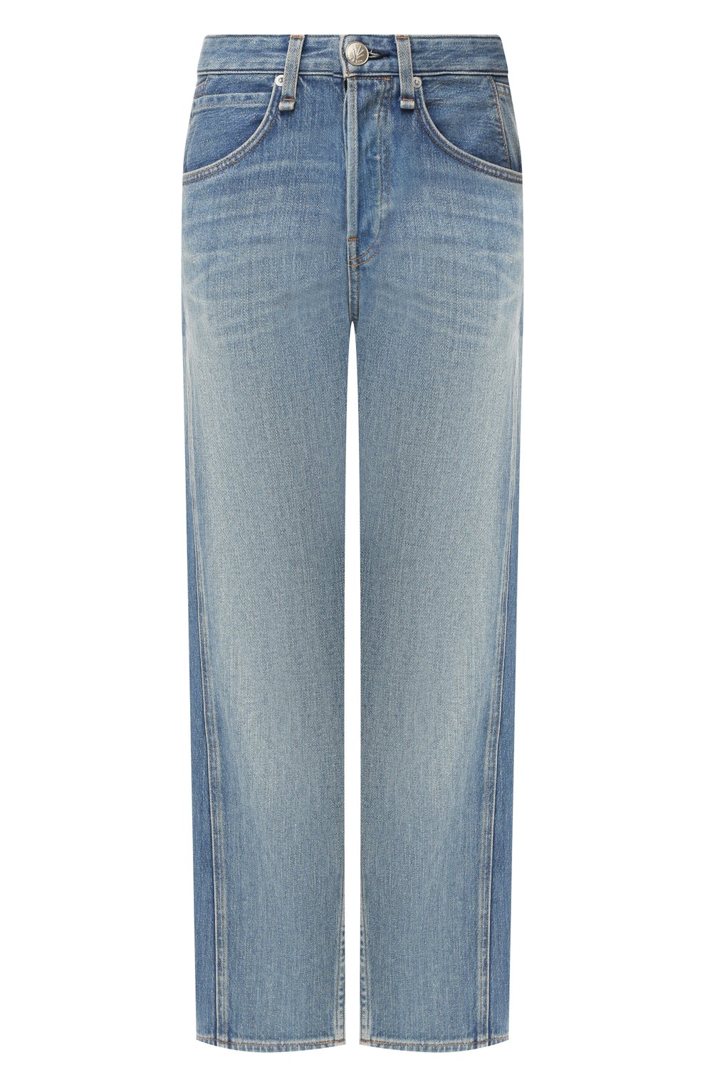 Джинсы RAG AND BONE синего цвета по цене 38050 руб., арт. WDD19F2660I9CS, фото 1 Джинсы RAG AND BONE, арт. WDD19F2660I9CS, фото 1