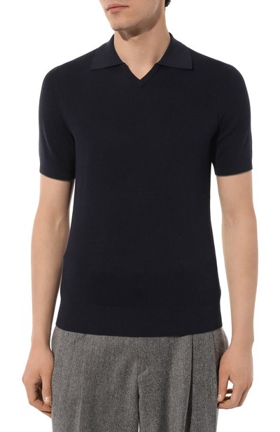 Хлопковое поло BRUNELLO CUCINELLI, арт. M2900B2020, фото 3