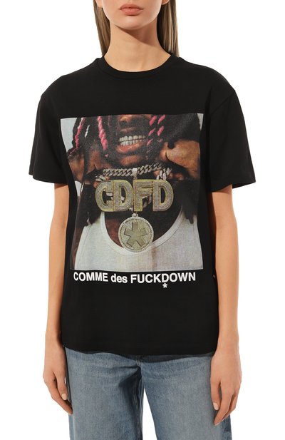 Хлопковая футболка COMME DES FUCKDOWN, арт. CDFD2331, фото 3