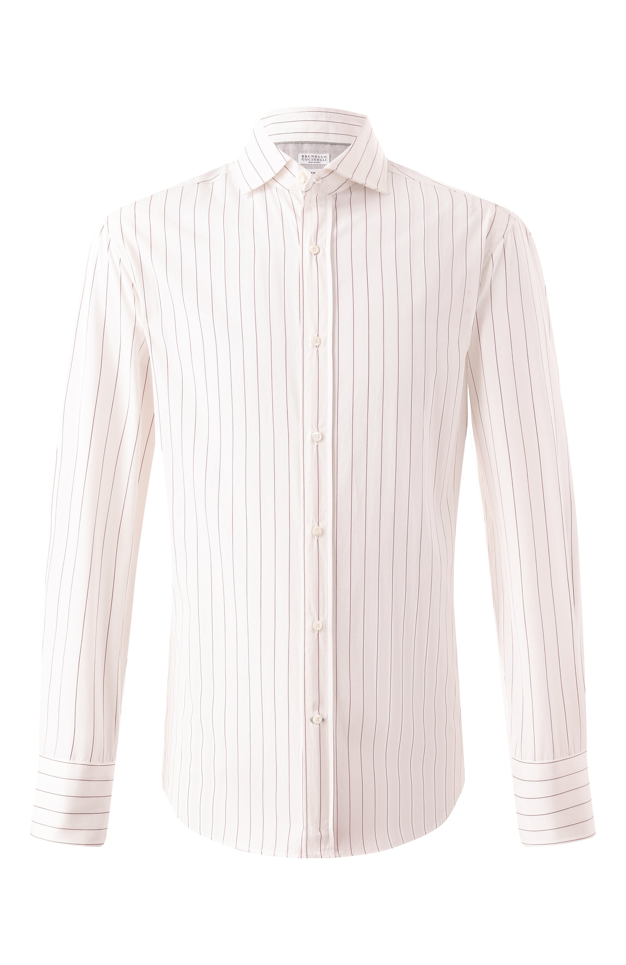 Хлопковая рубашка BRUNELLO CUCINELLI, арт. MY6251718, фото 1