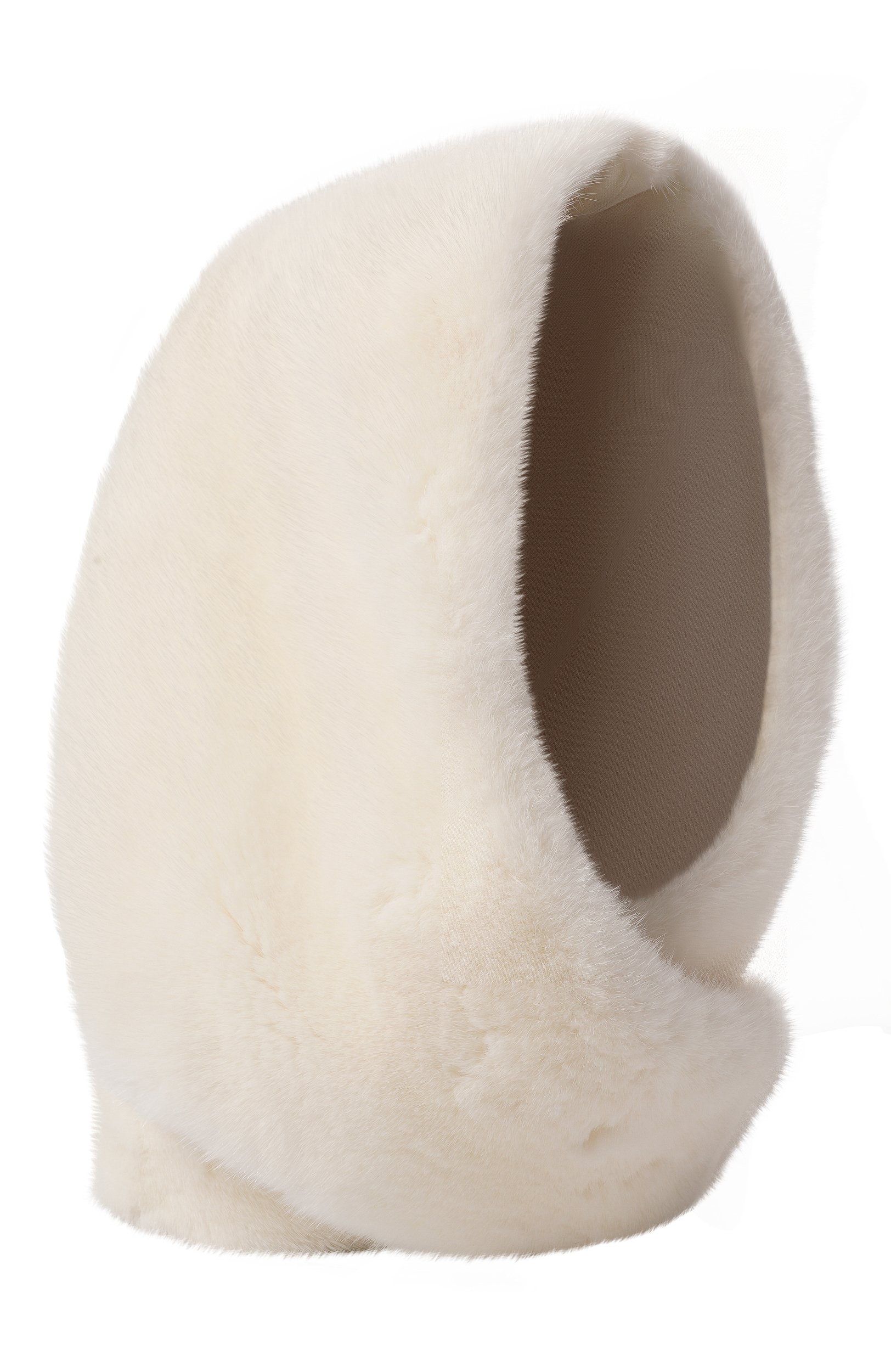 Меховой капюшон из норки MVST, арт. MSC-03-MINK-WHITE, фото 1