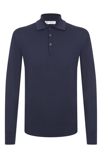 Мужская хлопковое поло BRUNELLO CUCINELLI, арт. M29800135