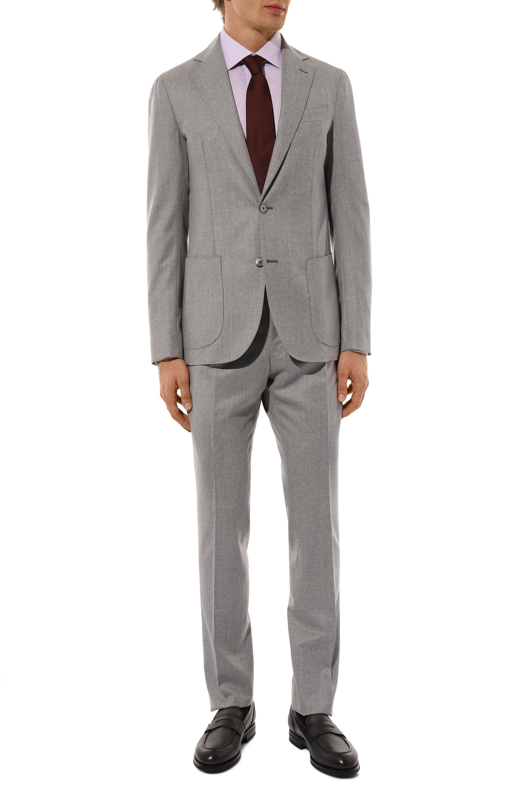 Хлопковая сорочка ZEGNA, арт. 501351A5/9MS0JI672, фото 2