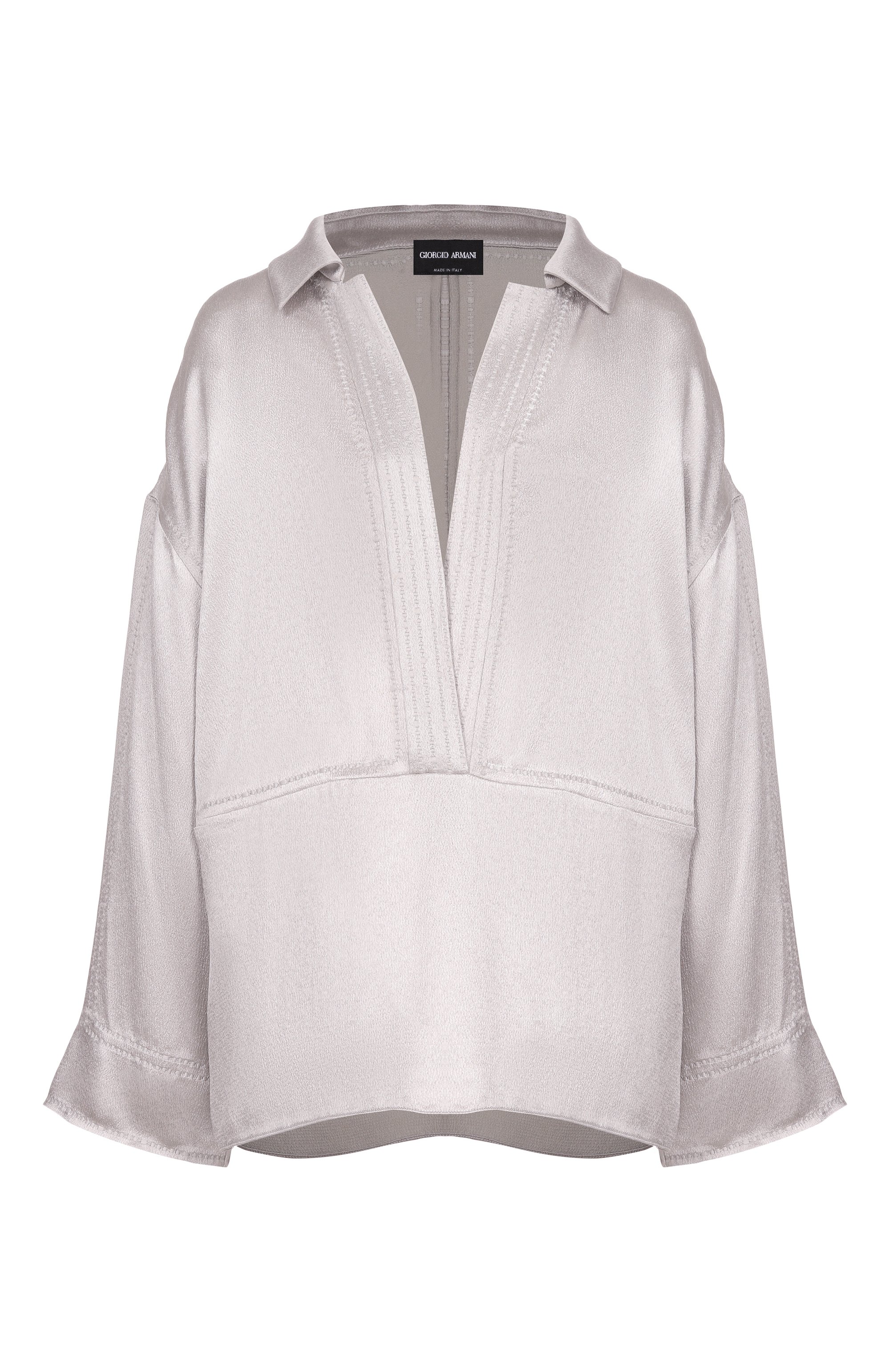Блузка из вискозы и шелка GIORGIO ARMANI, арт. GW003881/TE22830, фото 1