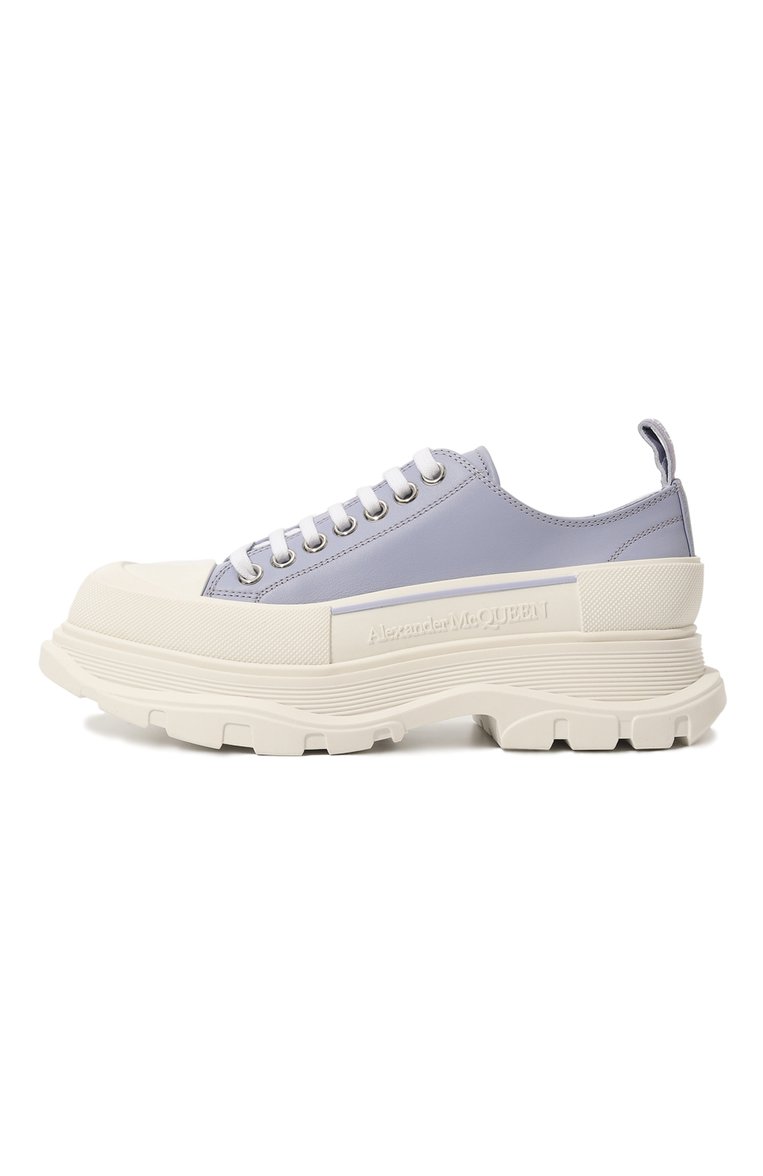 Кожаные кроссовки treadslick ALEXANDER MCQUEEN, арт. 702042WHZ62 5439, фото 4