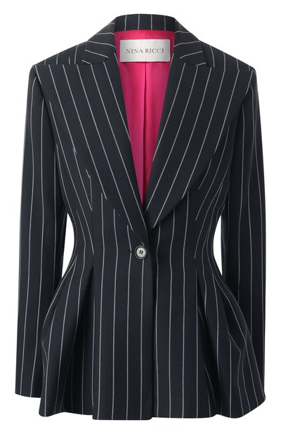 Шерстяной жакет NINA RICCI, арт. 24ACVE012WV0320, фото 1
