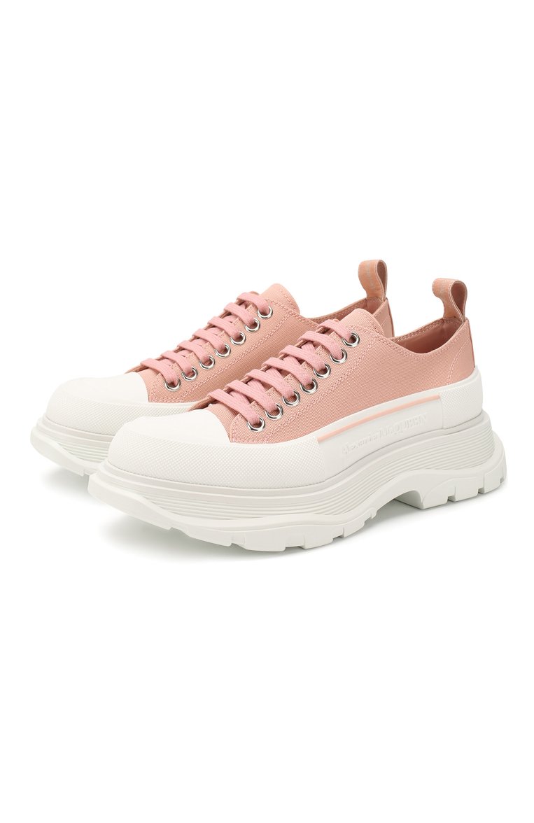 Текстильные кеды ALEXANDER MCQUEEN, арт. 611705/W4LR1, фото 1