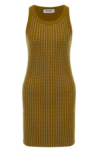 Женское хлопковая футболка THE ATTICO, арт. 251WCW00206/JJJ051TR