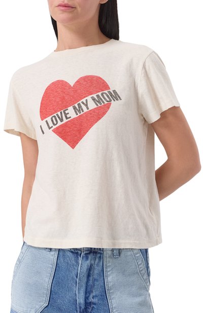 Хлопковая футболка RE/DONE, арт. 024-02WCGT099, фото 3