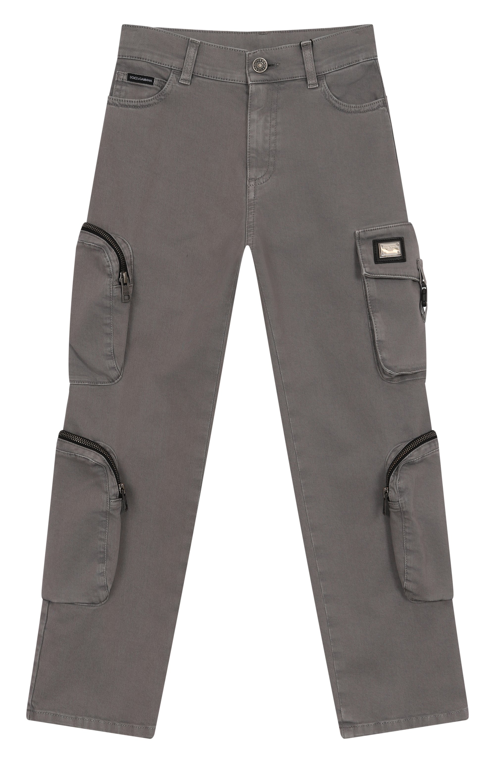 Хлопковые брюки DOLCE & GABBANA, арт. L42F68/LY076/8-12+, фото 1