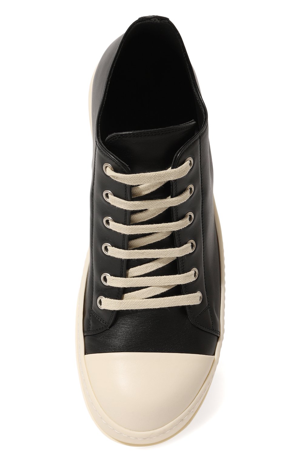 Кожаные кеды RICK OWENS, арт. RU01C4891/LP0, фото 6