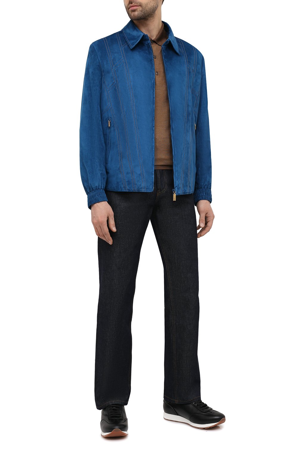 Замшевый бомбер ZILLI, арт. MAV-J0CKE-01003/2002, фото 2