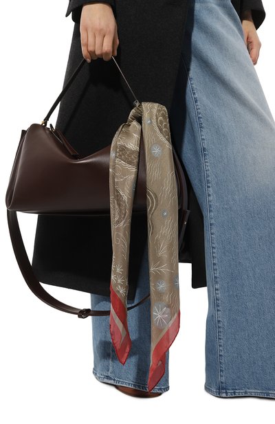 Шелковый платок дракон GOURJI, арт. T27DRBE7R/1, фото 2