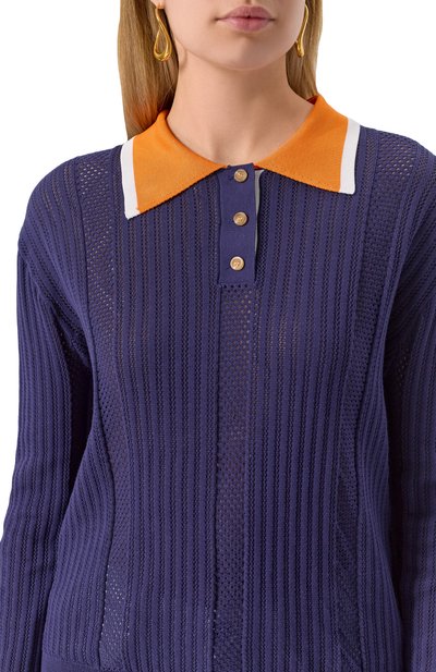 Поло из хлопка и вискозы BEATRICE .B, арт. 25FE8661TALITHA, фото 5