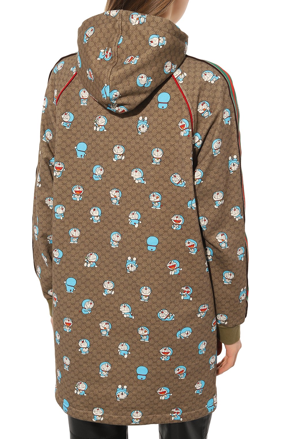 Хлопковое худи doraemon x gucci GUCCI, арт. 656650 XJDIE, фото 4