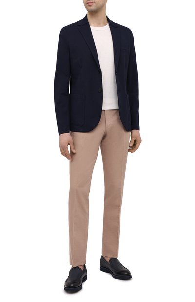 Кожаные лоферы DOUCAL'S, арт. DU2344P0TEUZ053BB04, фото 2