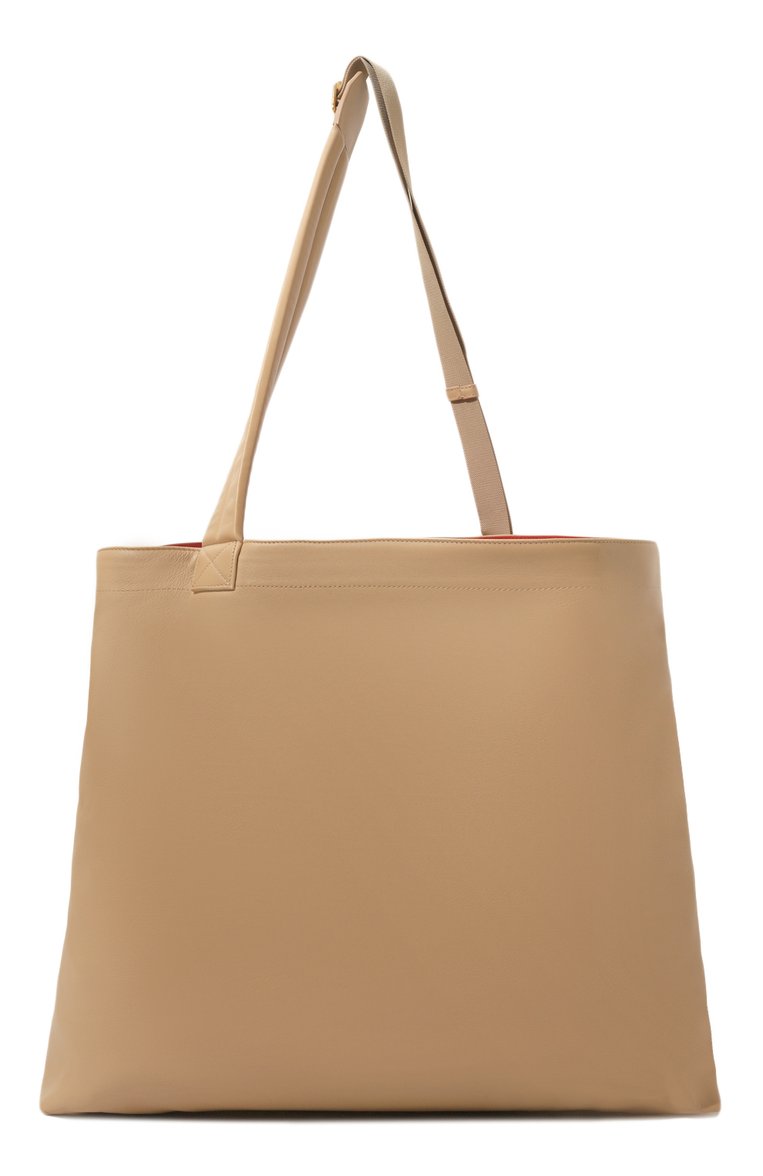 Женская сумка-тоут astra large BURBERRY бежевого цвета, арт. 48046526 | Фото 6 (Материал: Натуральная кожа; Ремень/цепочка: На ремешке; Драгоценные камни: Проставлено; Размер: large; Материал сплава: Проставлено)