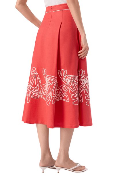 Льняная юбка LORO PIANA, арт. FAL5864, фото 4