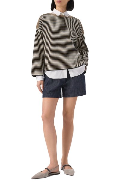 Замшевые балетки BRUNELLO CUCINELLI, арт. MZSFC2500, фото 2