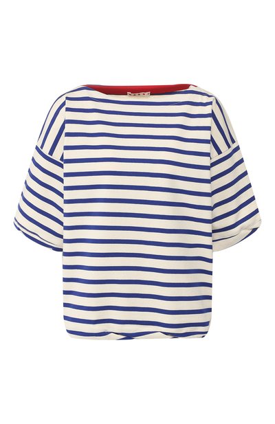 Женская хлопковая футболка MARNI, арт. THJE0012M0/TCX31