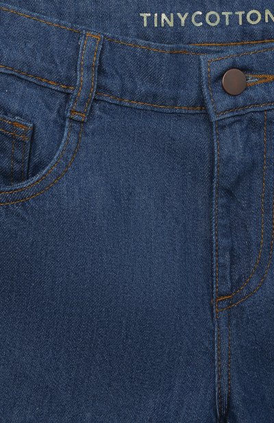 Джинсовые шорты TINYCOTTONS синего цвета по цене 8700 руб., арт. TINY-004, фото 3 Джинсовые шорты TINYCOTTONS, арт. TINY-004, фото 3